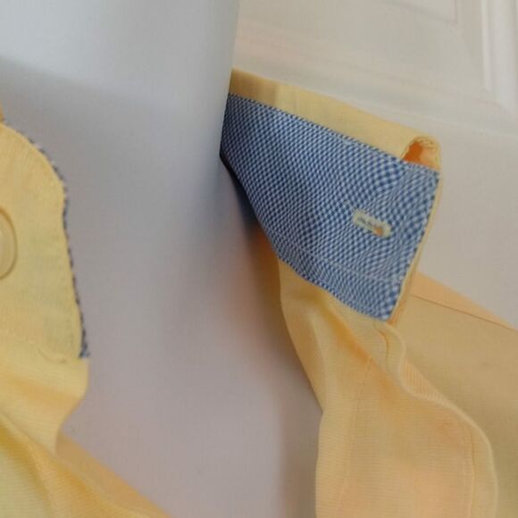 Tommy Hilfiger button-down yellow shirt - Picture 7 of 12